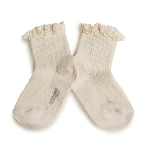 [ 꼴레지앙] LiLi Ankle sock s  no.037 Doux Agneaux
